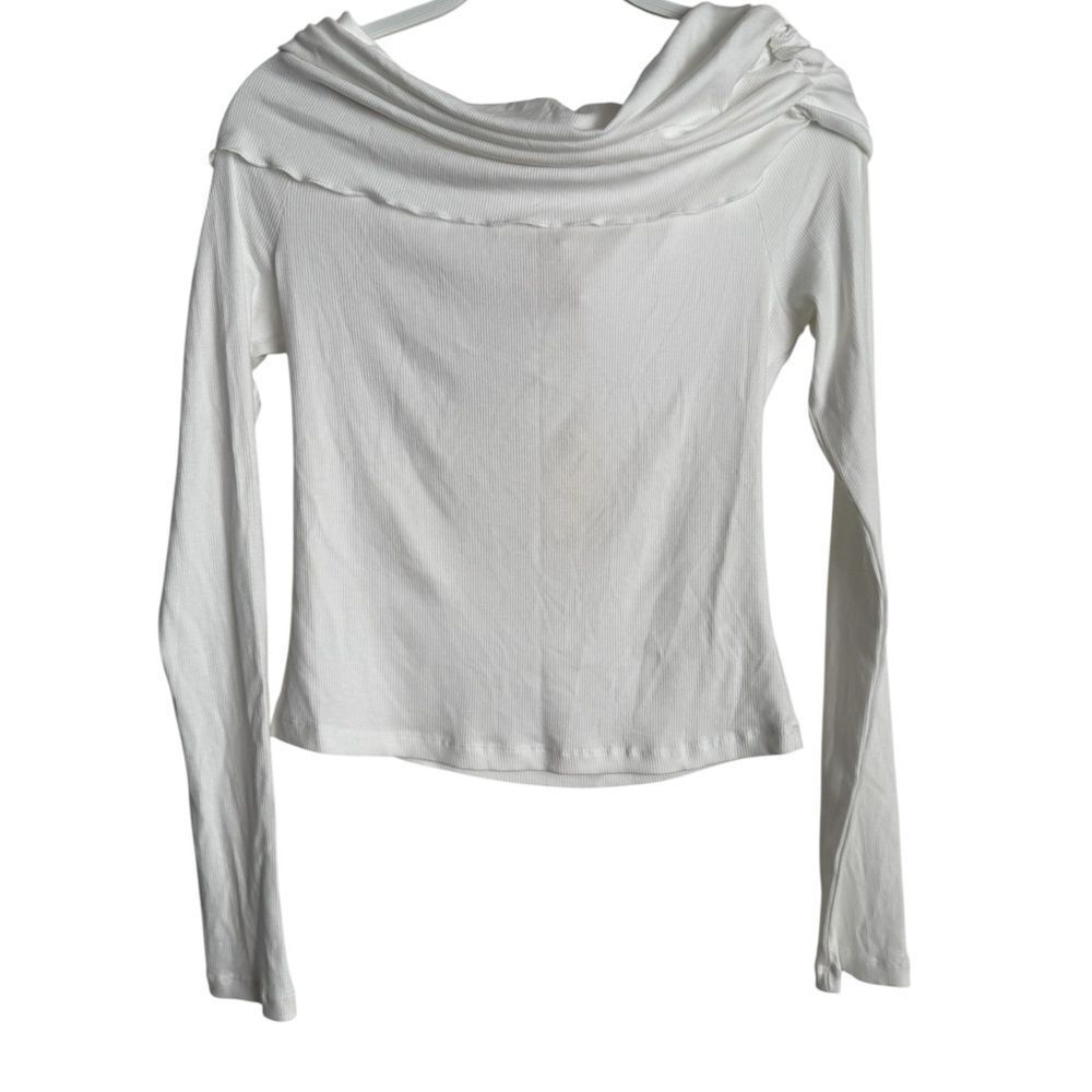 MELLODAY Off-White Off The Shoulder Blouse